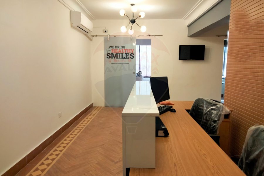 An equipped dental clinic administrative apartment for rent 200 m Smouha (May 14th St.)