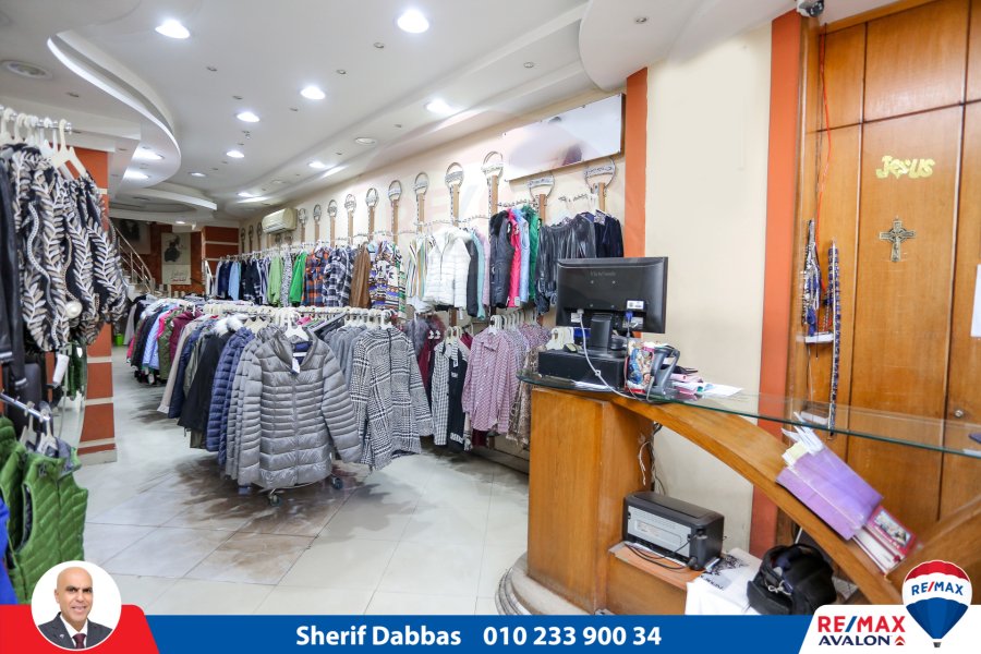 Shop for sale Mahtet Elraml (Elnaby Danial st - infront of Jewish temple)
