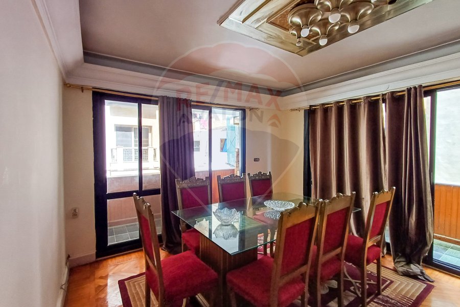 Furnished apartment for rent 180 m Kafr Abdo (near to Al-Limby garden)