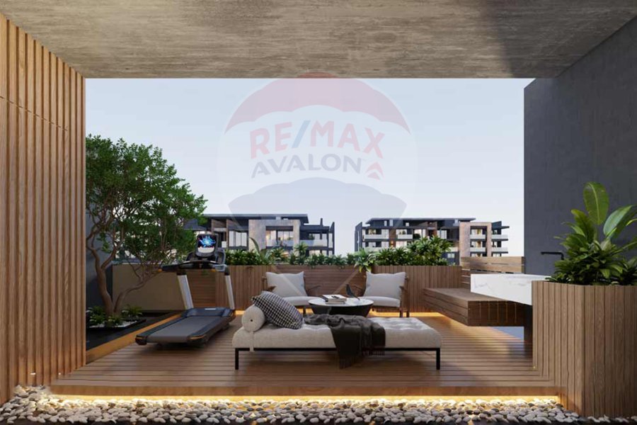 شقة للبيع 197 م + حديقة 65 م القاهرة الجديدة (التجمع الخامس - Yellow residence)