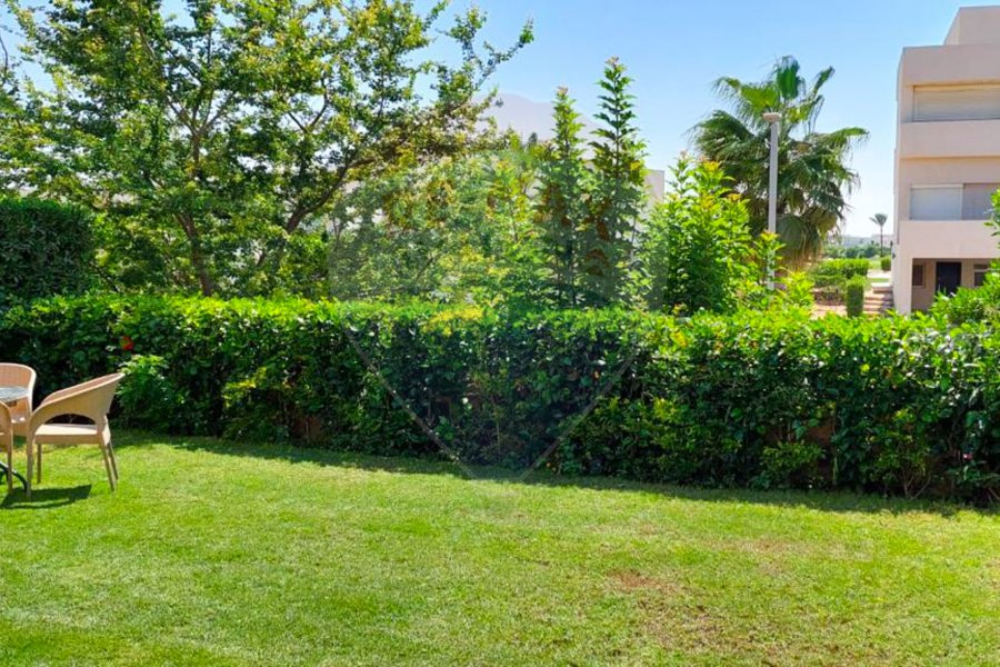 Ground floor chalet with garden for sale (Hacienda Bay - Sidi Abdel Rahman) 170 m + 164 m garden - 14,000,000 EGP