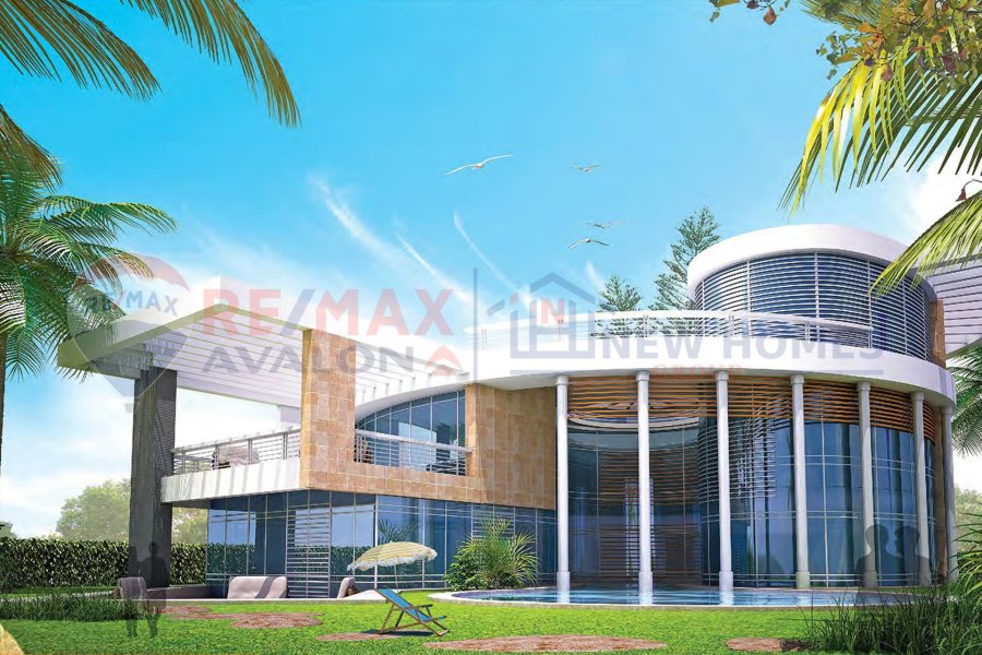 Chalet + roof for sale North Coast (Marseilia Beach 4 - Sidi Abdelrahman) 85 m chalet + 85 roof